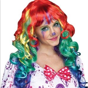 Rainbow Curlz Wig